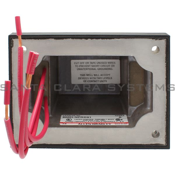 Allen Bradley 800H-NPRD91 Pushbutton Sealing Well Product Image