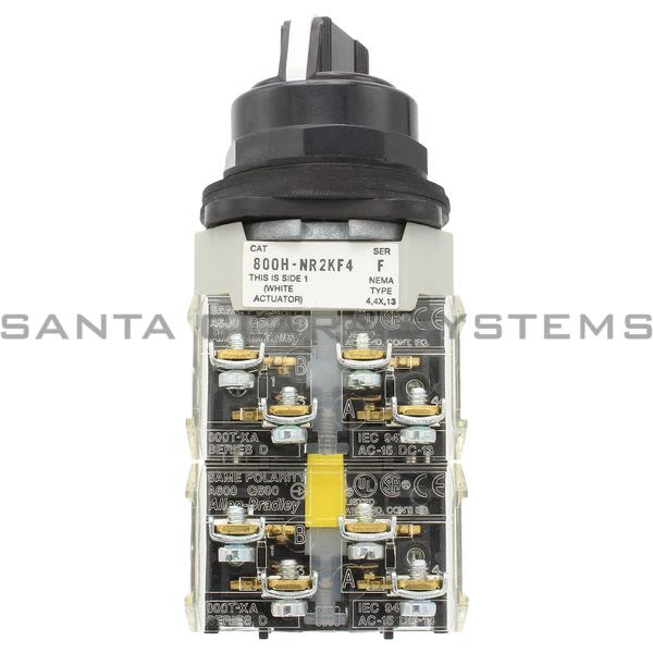 Allen Bradley 800H-NR2KF4AAAA Selector Switch Product Image