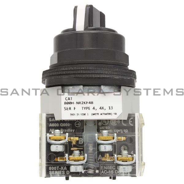 Allen Bradley 800H-NR2KF4B Selector Switch Product Image