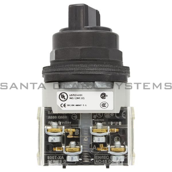 Allen Bradley 800H-NR2KF4B Selector Switch Product Image