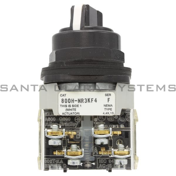 Allen Bradley 800H-NR3KF4AAXX Non-Illuminated Selector Switch Product Image