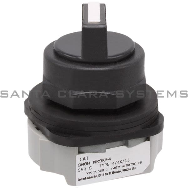 Allen Bradley 800H-NR9KF4 Non-Illuminated Selector Switch Product Image