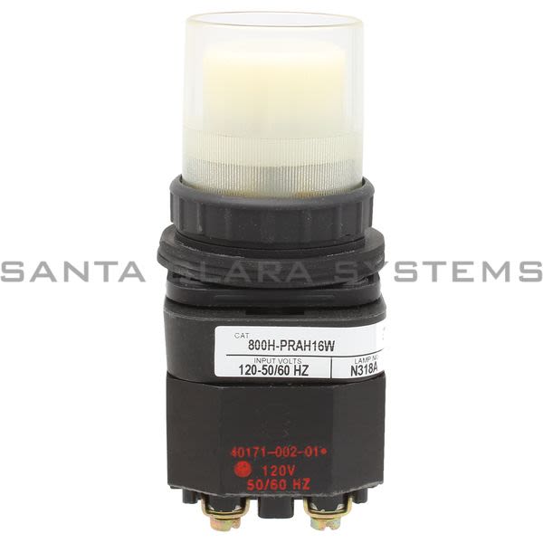 Allen Bradley 800H-PRAH16W Illum Push Button W/ Guard Product Image