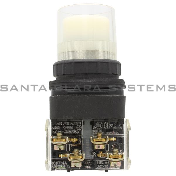 Allen Bradley 800H-PRAH16W Illum Push Button W/ Guard Product Image
