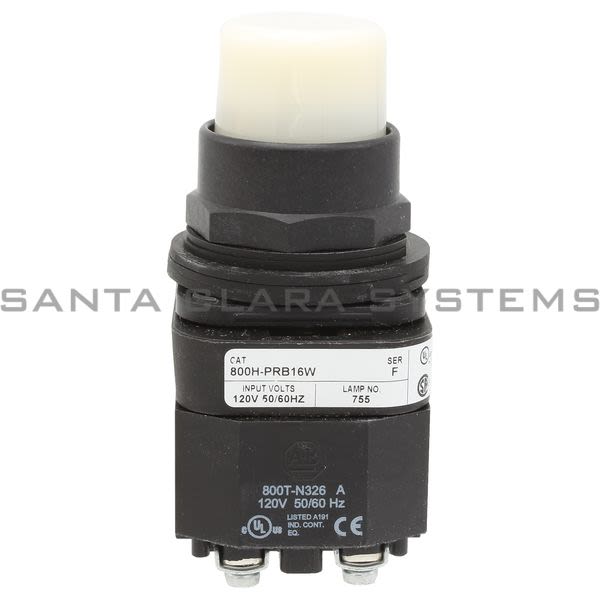 Allen Bradley 800H-PRB16W Pushbutton Product Image