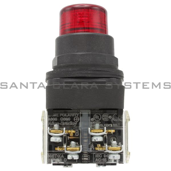 Allen Bradley 800H-PRBH16R Illuminated Pushbutton Product Image