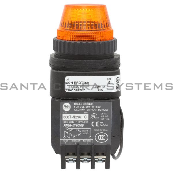 Allen Bradley 800H-PRDT16A Pilot Light Product Image