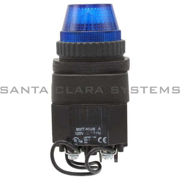 Allen Bradley 800H-PRDT16B Pilot Light Blue Product Image
