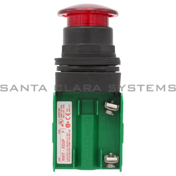 Allen Bradley 800H-PRMH16RD2P Illuminated Pushbutton Product Image