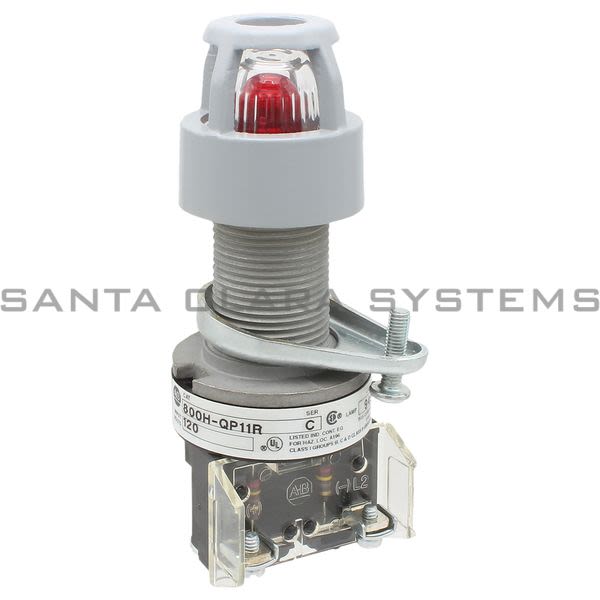 Allen Bradley 800H-QP11R Pilot Light Product Image