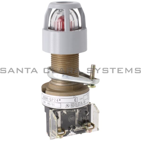 Allen Bradley 800H-QP24R Pilot Light Product Image