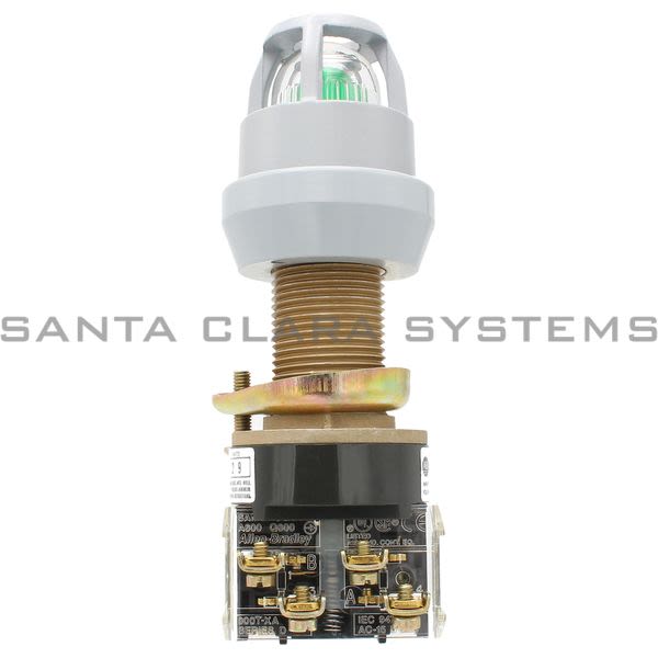 Allen Bradley 800H-QPB10G Illuminated Pilot Light Product Image