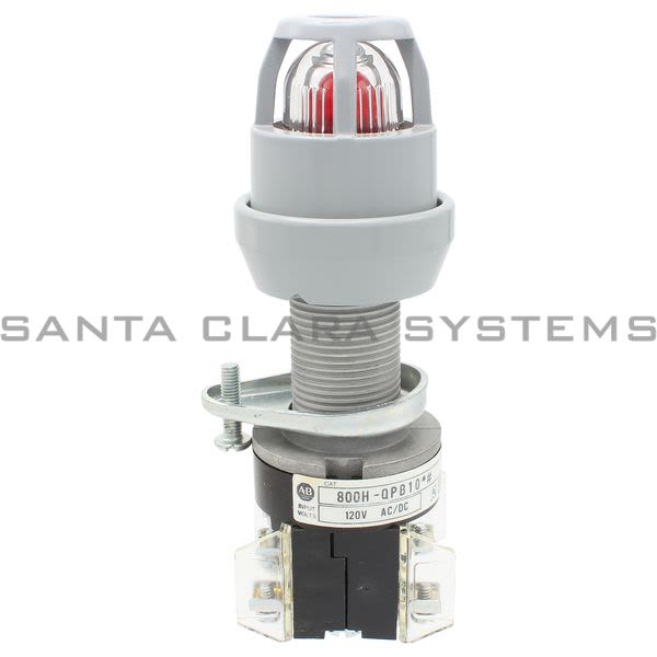 Allen Bradley 800H-QPB10R Pushbutton Switch Product Image
