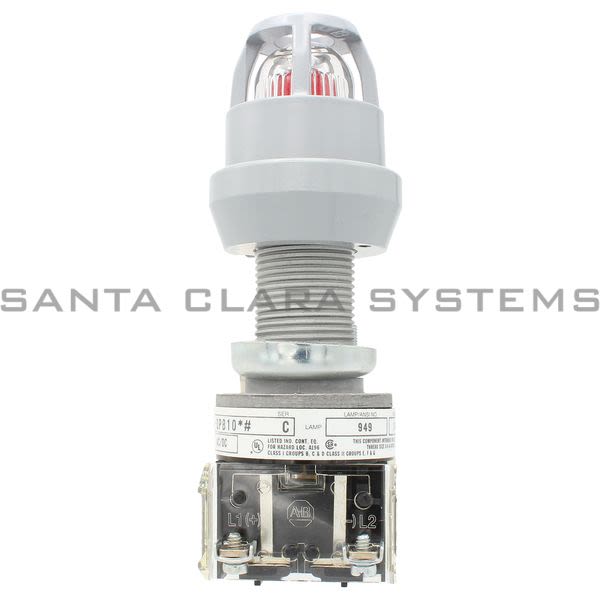 Allen Bradley 800H-QPB10R Pushbutton Switch Product Image