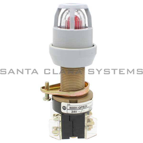 Allen Bradley 800H-QPB24R Pushbutton Switch Product Image