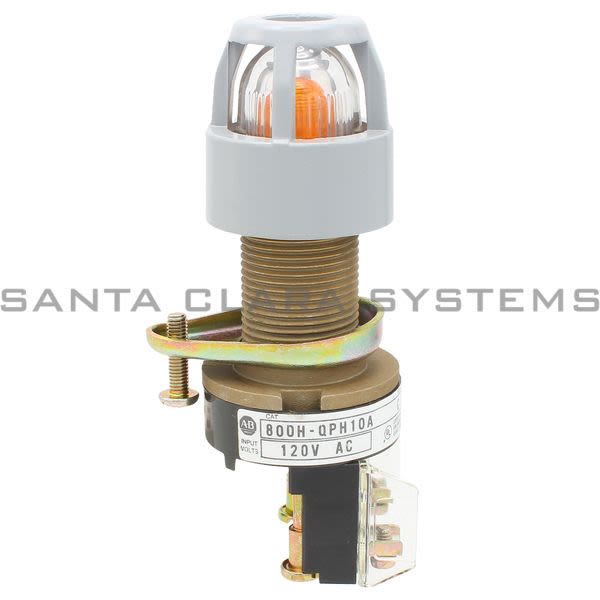 Allen Bradley 800H-QPH10A Pilot Light Product Image
