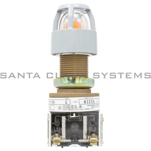 Allen Bradley 800H-QPH10A Pilot Light Product Image
