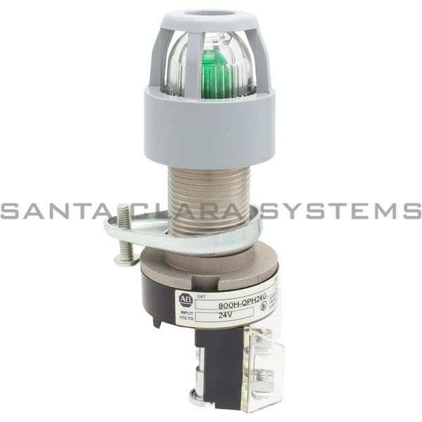 Allen Bradley 800H-QPH24G Pilot Light Product Image