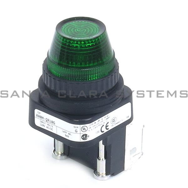 Allen Bradley 800H-QR10G Pilot Light Product Image