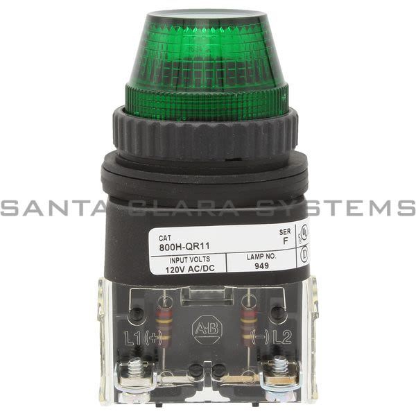 Allen Bradley 800H-QR11G Pilot Light Product Image
