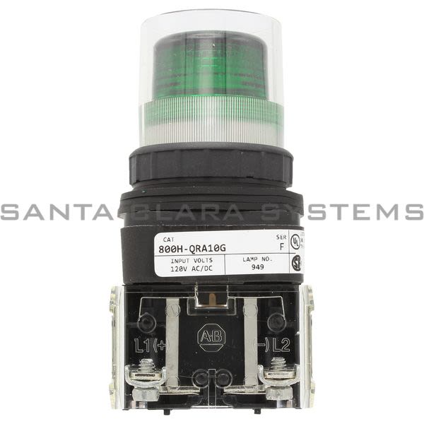Allen Bradley 800H-QRA10G Pushbutton Switch Product Image