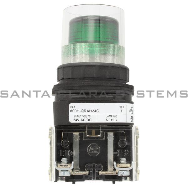 Allen Bradley 800H-QRAH24G Pushbutton Product Image