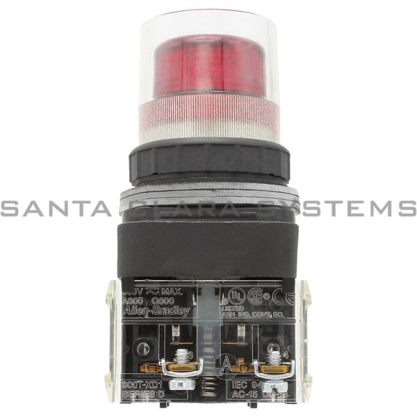 Allen Bradley 800H-QRAH24RD1 Pushbutton Switch Product Image