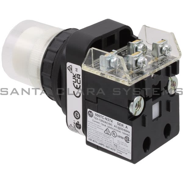 Allen Bradley 800H-QRAH2W Push Button Product Image