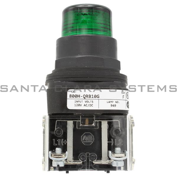 Allen Bradley 800H-QRB10G Pushbutton Product Image