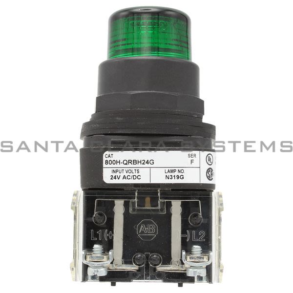 Allen Bradley 800H-QRBH24G Pushbutton Product Image