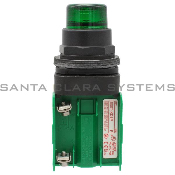 Allen Bradley 800H-QRBH24GD1P Pushbutton Illuminated Product Image