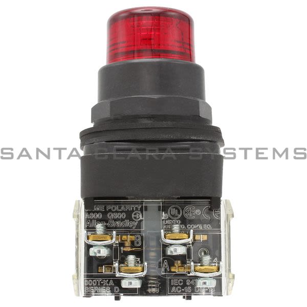 Allen Bradley 800H-QRBH24R Pushbutton Product Image