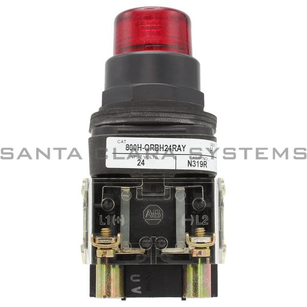 Allen Bradley 800H-QRBH24RAY Pushbutton Product Image