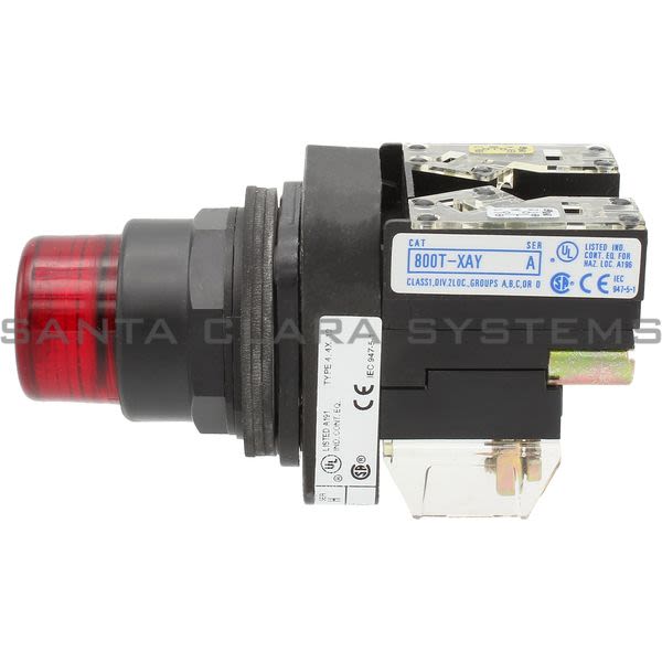 Allen Bradley 800H-QRBH24RAY Pushbutton Product Image