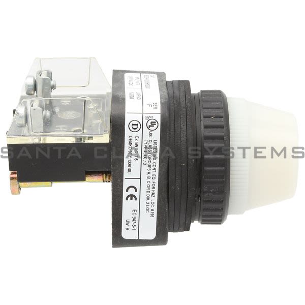Allen Bradley 800H-QRH10W Pilot Light Product Image