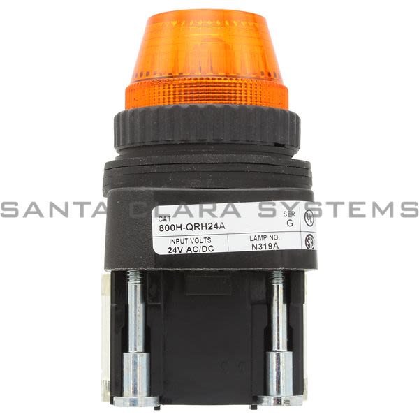 Allen Bradley 800H-QRH24A Pilot Light Product Image