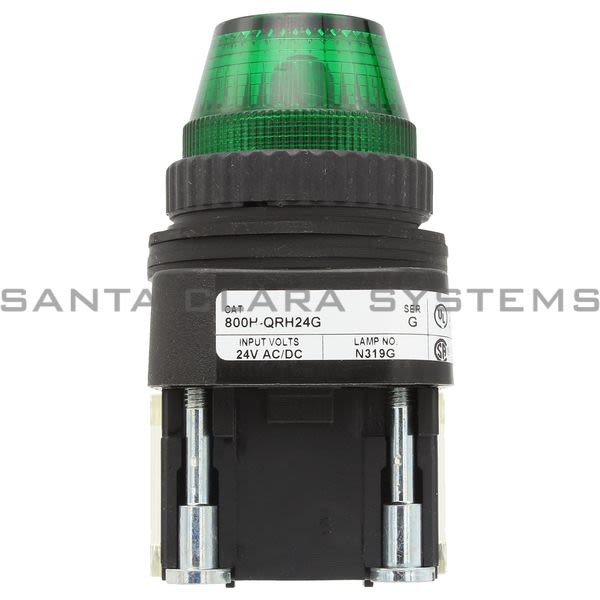 Allen Bradley 800H-QRH24G Pilot Light Product Image