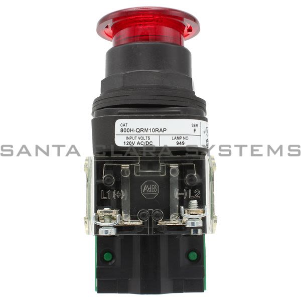 Allen Bradley 800H-QRM10RAP Push Button Product Image