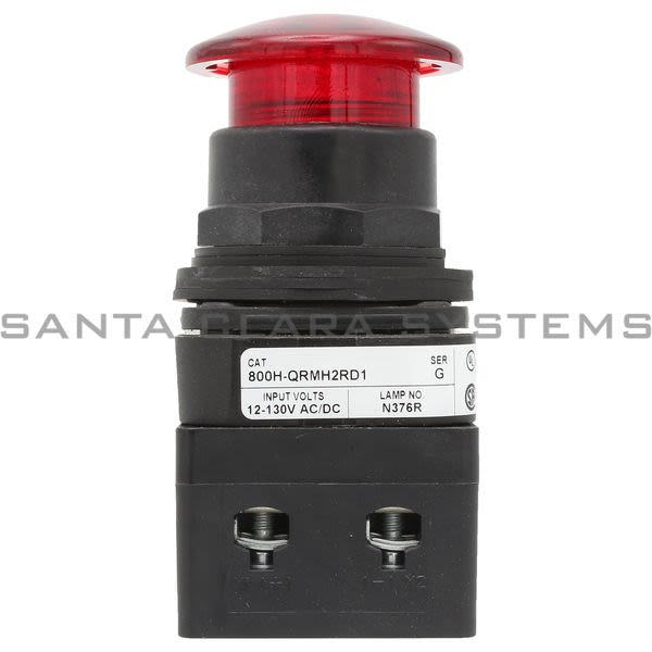 Allen Bradley 800H-QRMH2RD1 Illuminated Pushbutton Product Image