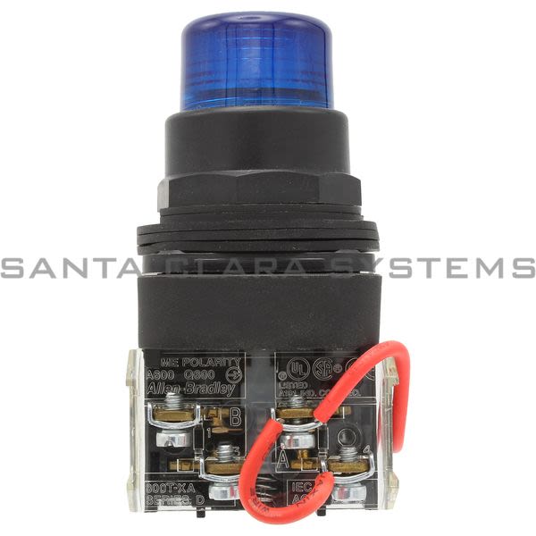 Allen Bradley 800H-QRT10B Pilot Light Product Image