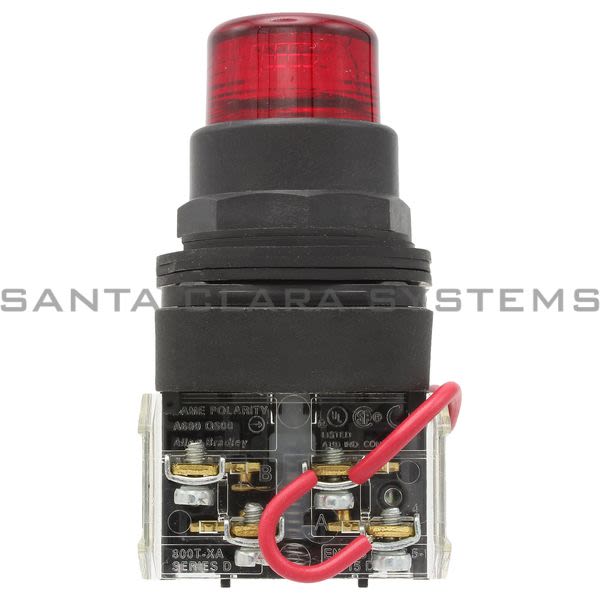 Allen Bradley 800H-QRT24R Illuminated Push Button Product Image