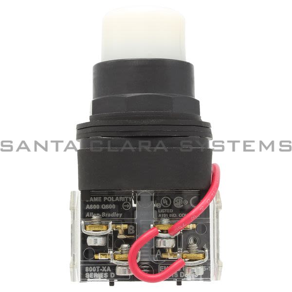 Allen Bradley 800H-QRT24W Pilot Light Product Image