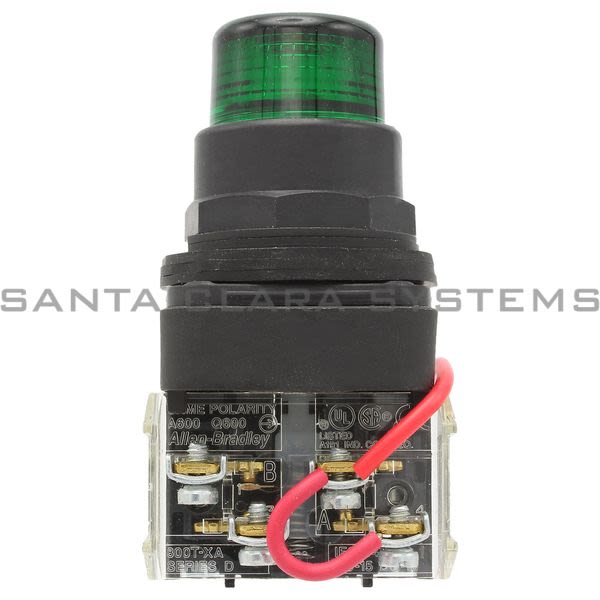 Allen Bradley 800H-QRTH10G Pilot Light Product Image