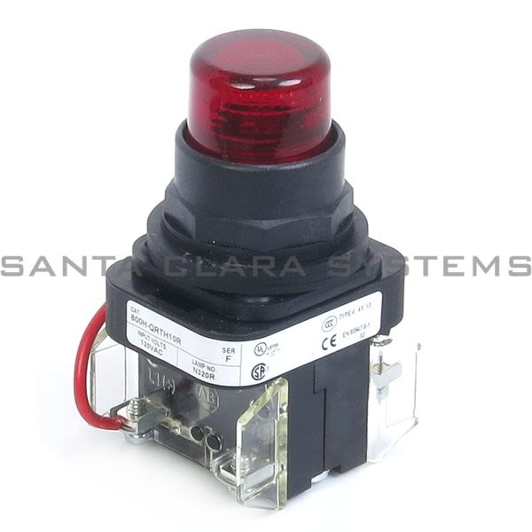 Allen Bradley 800H-QRTH10R Pilot Light Product Image