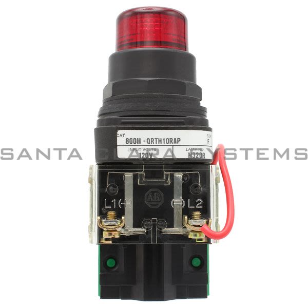 Allen Bradley 800H-QRTH10RAP Pilot Light Product Image