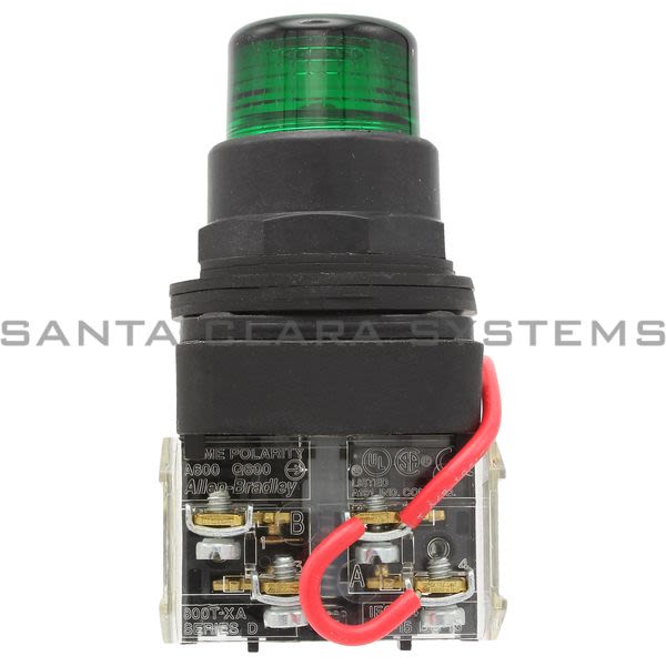 Allen Bradley 800H-QRTH12G Pilot Light Product Image