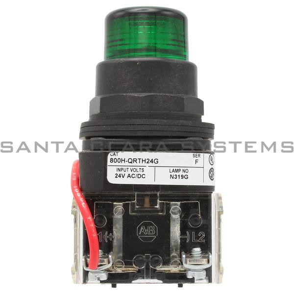 Allen Bradley 800H-QRTH24G Pilot Light Product Image