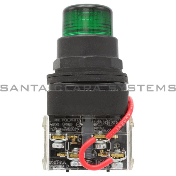 Allen Bradley 800H-QRTH24G Pilot Light Product Image