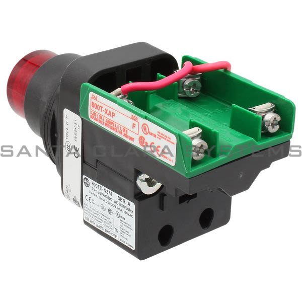Allen Bradley 800H-QRTH2RAP Pilot Light Product Image