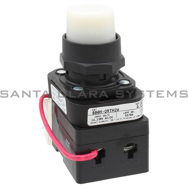 Allen Bradley 800H-QRTH2W Pilot Light Product Image